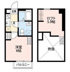 プルメリエ東浦和の物件間取画像